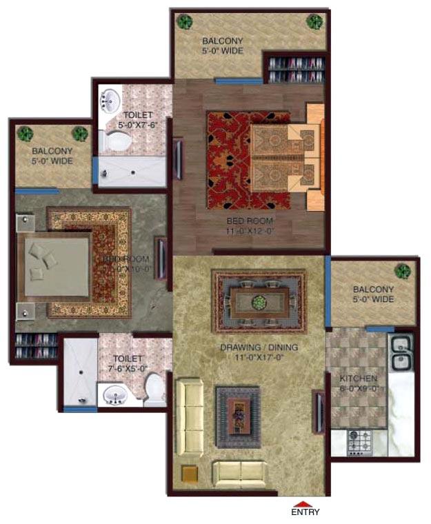 Rajnagar Residency, Ghaziabad - 2,3 and 4 BHK Luxury Apartments