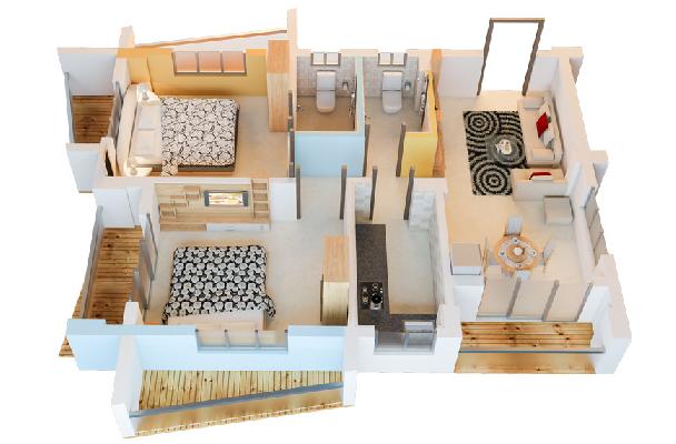 Realtech Hijibiji, Kolkata - 2/3 BHK Apartment