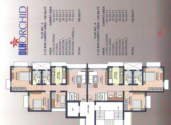 DLH Orchid, Mumbai - 2 BHK & 3 BHK Apartments