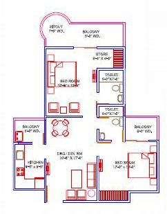 Ajnara Ambrosia, Noida - 2,3 BHK Apartment