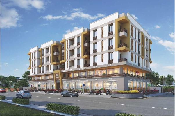 Noble Central, Junagadh - 3 BHK Flats & Commercial Complex