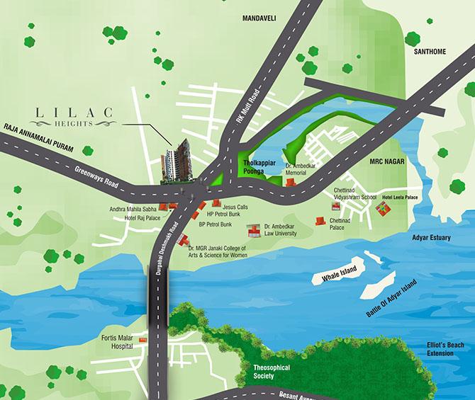 ETA Lilac Heights, Chennai - 3/4 BHK Luxury Home