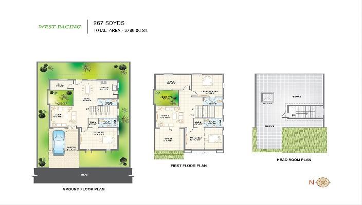 Saket Bhusattva, Hyderabad - 3 & 4 BHK Villas