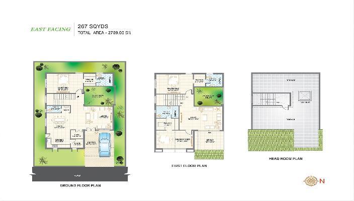 Saket Bhusattva, Hyderabad - 3 & 4 BHK Villas