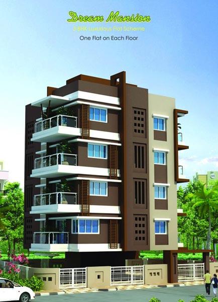 Dream Mansion, Nagpur - 3 BHK Luxurious Flat Scheme