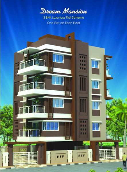 Dream Mansion, Nagpur - 3 BHK Luxurious Flat Scheme