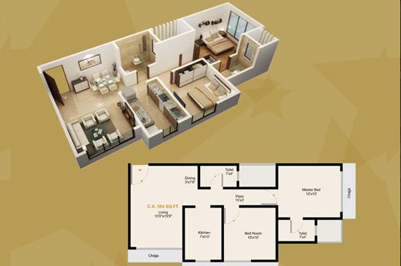 Ethics Ashwini Residency Borivali Ashwini CHSL, Mumbai - Ethics Ashwini Residency Borivali Ashwini CHSL