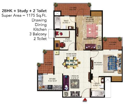 Galaxy North Avenue 1, Greater Noida - Galaxy North Avenue 1