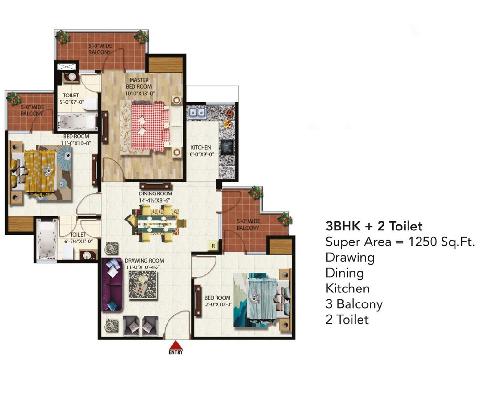 Galaxy North Avenue 1, Greater Noida - Galaxy North Avenue 1