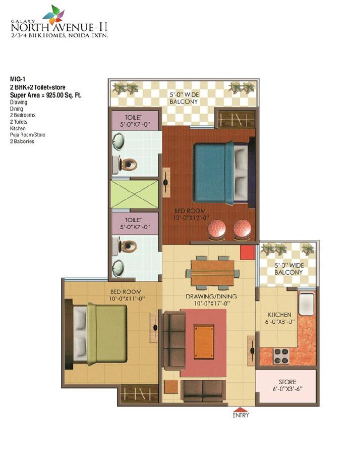 Galaxy North Avenue II, Greater Noida - Galaxy North Avenue II