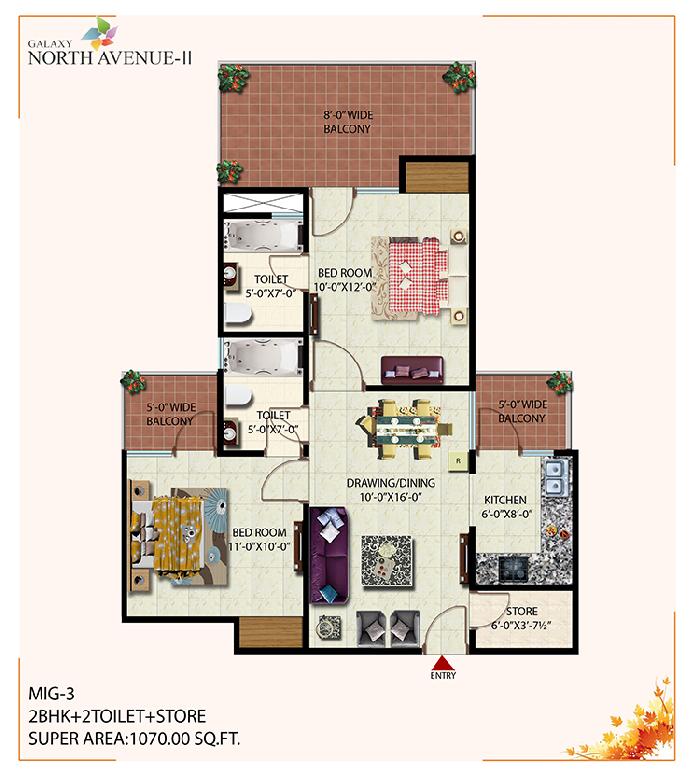 Galaxy North Avenue II, Greater Noida - Galaxy North Avenue II