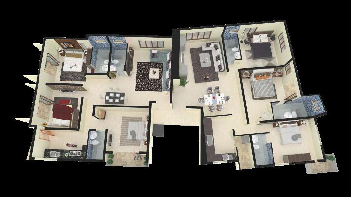 Afundi 33 North, Bangalore - 3 BHK Luxury Home