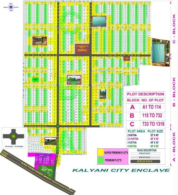 Kalyani City Enclave, Kolkata - Residential Plots
