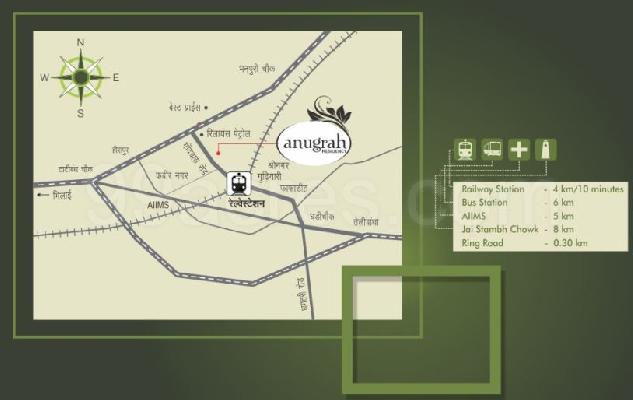 Anugrah Residency, Raipur - 2 & 3 BHK Apartment