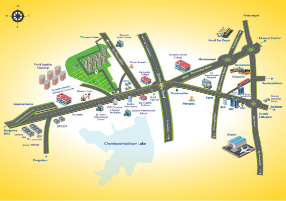 Urbanrise Eternity, Chennai - Residential Plots