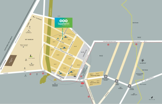 Ameya Sapphire 93, Gurgaon - Shop Space