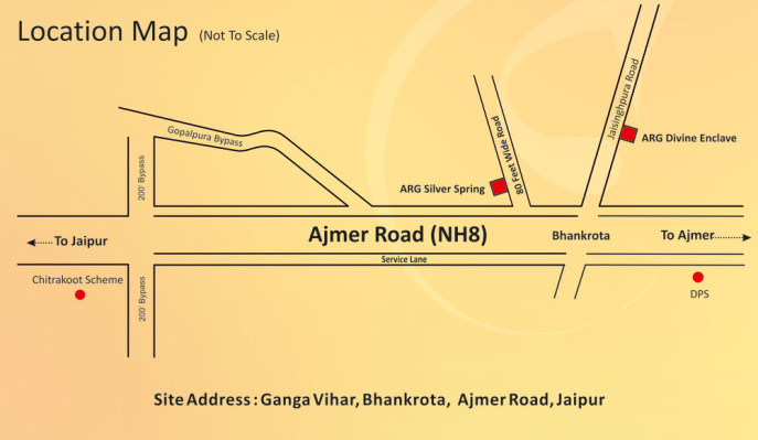 Silver Spring, Jaipur - 2/3 BHK Apartment