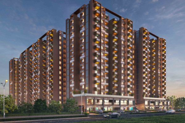 Swagat Queens Land, Gandhinagar, Gujarat - 2/3 BHK Apartment