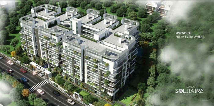 Pavani Solitaire, Vijayawada - 3/4 BHK Apartment