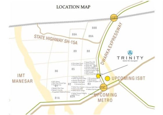 Raheja Trinity, Gurgaon - Shop Space