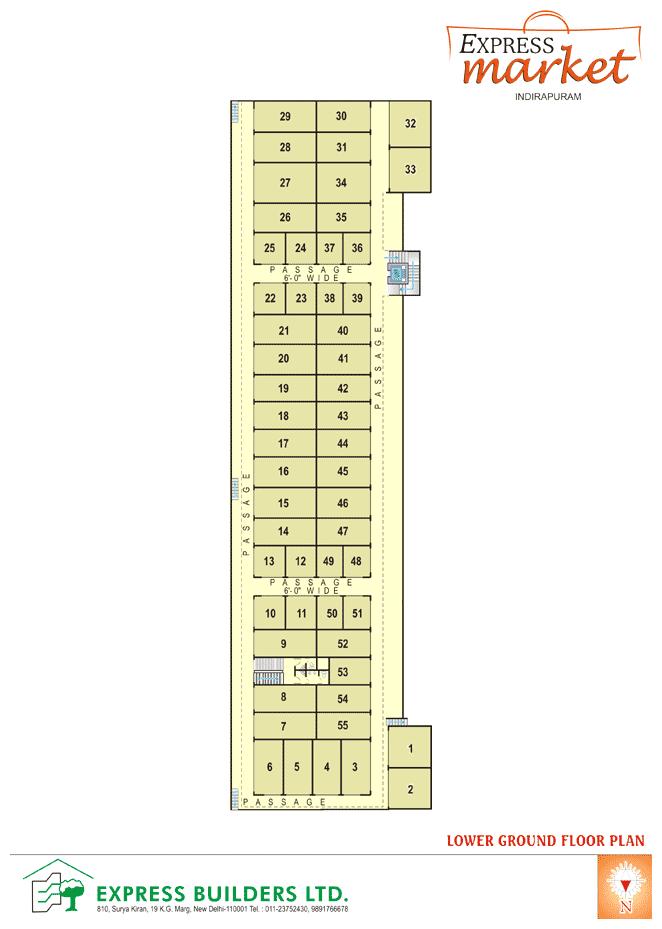 Express Market, Ghaziabad - Premium Retail Space