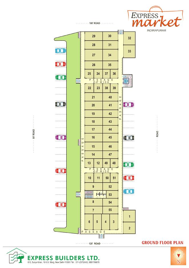 Express Market, Ghaziabad - Premium Retail Space