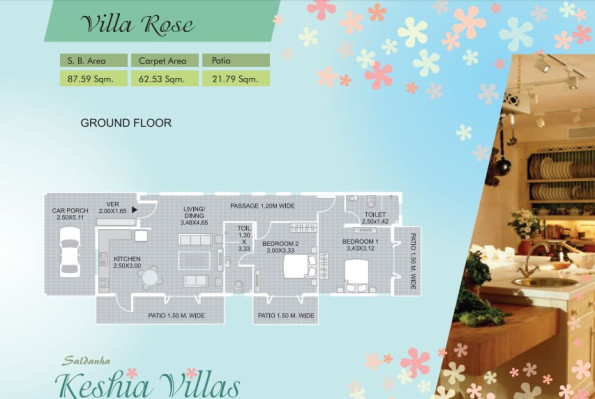Saldanha Keshia Villas, Goa - 2 BHK Villa