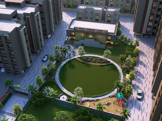 Aamrapali Resicom, Vadodara - Shops, Offices, Showrooms – 2 & 3 BHK Flats