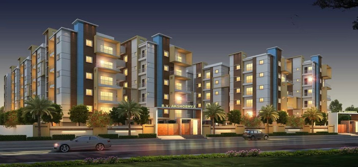 RV Akshobhya, Hyderabad - 2/3 BHK Apartment