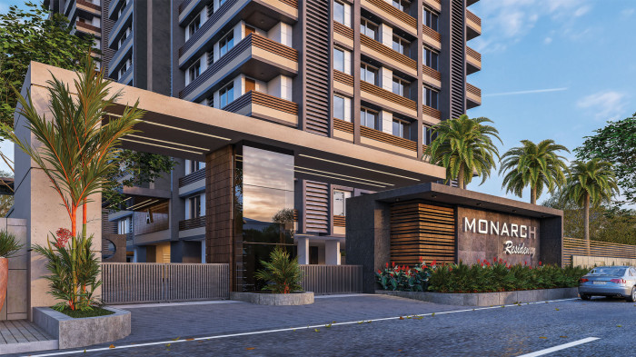 Monarch Residency, Surat - 3 BHK Apartment