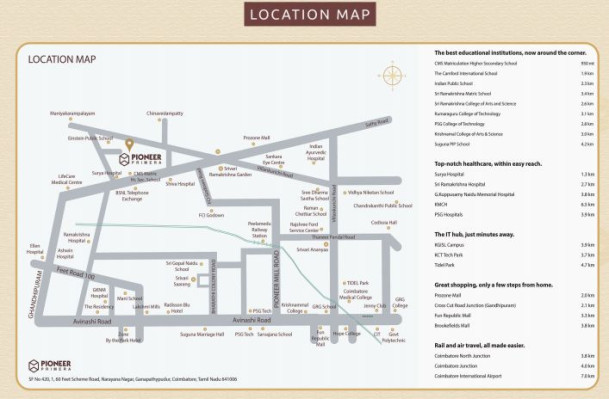 Pioneer Primera, Coimbatore - 3 BHK Luxury Villas