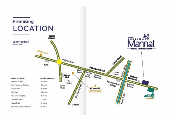 Mannat Extension Phase-2, Lucknow - 2/3 BHK Apartment