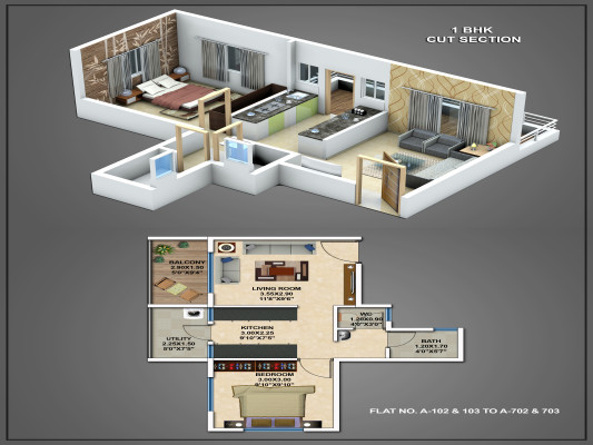 Renuka Pride, Nashik - 1/2 BHK Apartments