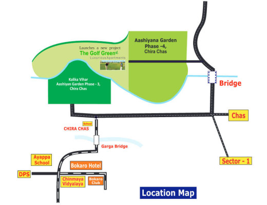 Aashiyana Garden Phase 4, Bokaro - 2/3 BHK Apartments
