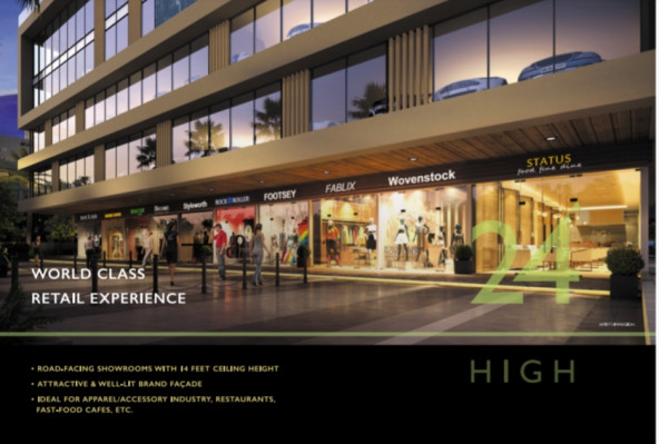 24 High, Navi Mumbai - Shop & Office Space