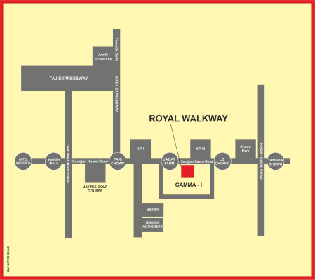 The Royal Walkway, Greater Noida - Commercial Shop Space