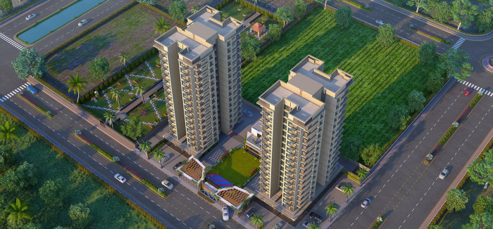 Shiv Digja, Surat - 2 BHK Apartment