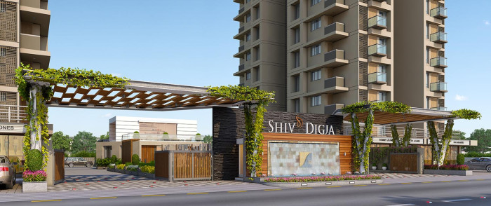 Shiv Digja, Surat - 2 BHK Apartment