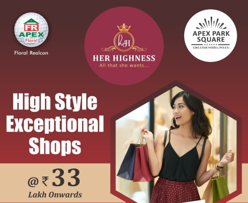 Apex Park Square, Greater Noida - Retail Shops Space