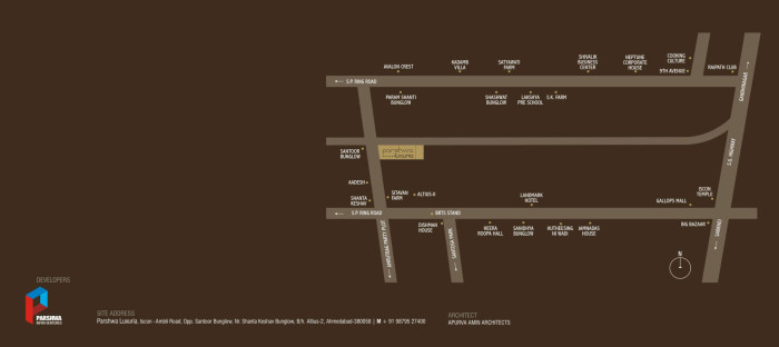 Parshwa Luxuria, Ahmedabad - 4 BHK Apartment