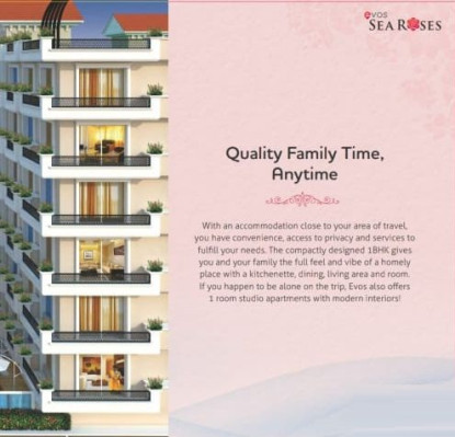 Evos Searoses, Puri - 1 BHK and Studio Apartment