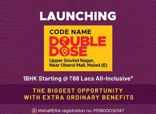Codename Double Dose, Mumbai - 1, Studio BHK