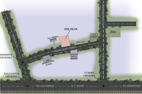 The Peak, Kanpur - 3 BHK Apartment