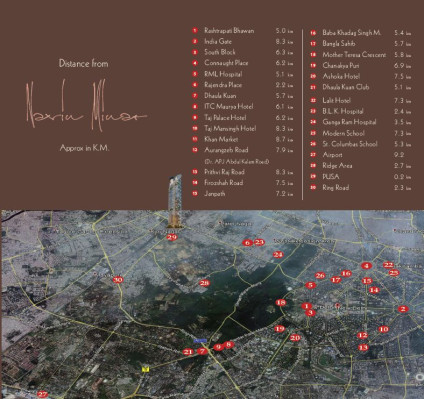 The Leela Sky Villas, Delhi - Ultra Luxury Apartments