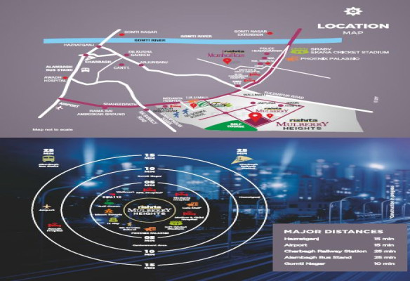 Rishita Mulberry Heights Phase 3, Lucknow - 2/3 BHK Apartment