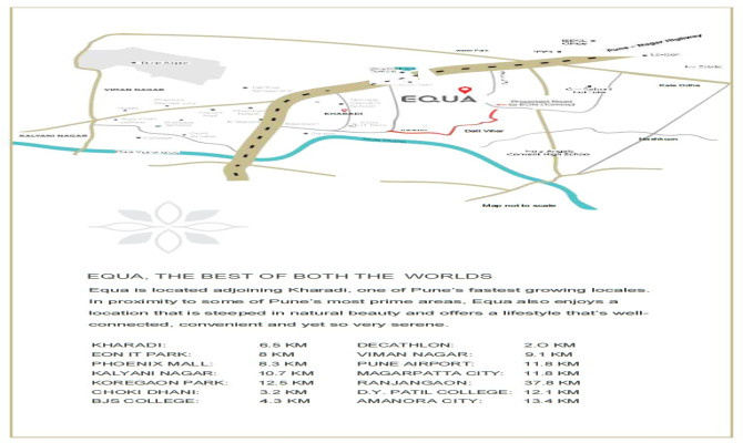 Equa, Pune - 2/3 BHK Apartment