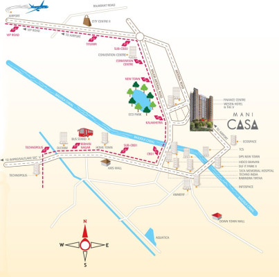 MANI CASA, Kolkata - 2/3 BHK Apartment