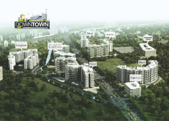 Downtown City Vista, Pune - Commercial Development