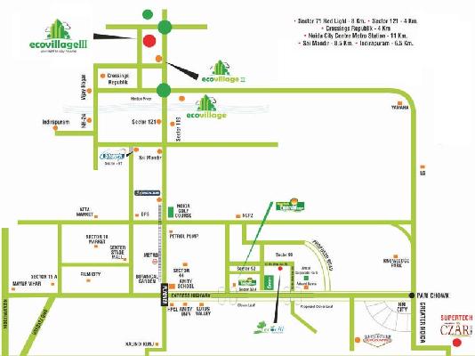 Eco-Village 2, Greater Noida - 2 BHK & 3 BHK Apartments