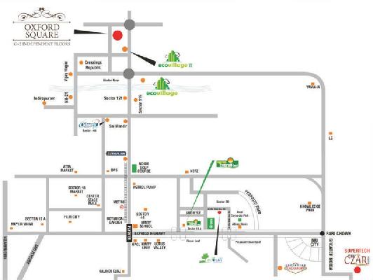 Oxford Square, Noida - Independent Floors